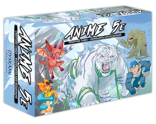 Anime 5e - Creature Cards - Volume 1 Woodlands and Mountains | Elderwoods