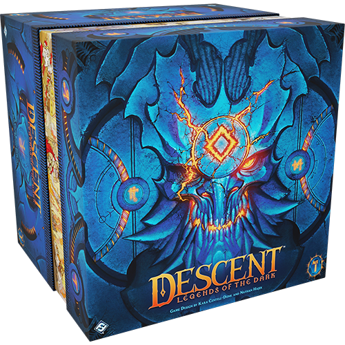 Descent Legends of the Dark app-driven dungeon crawler board game box | Elderwoods