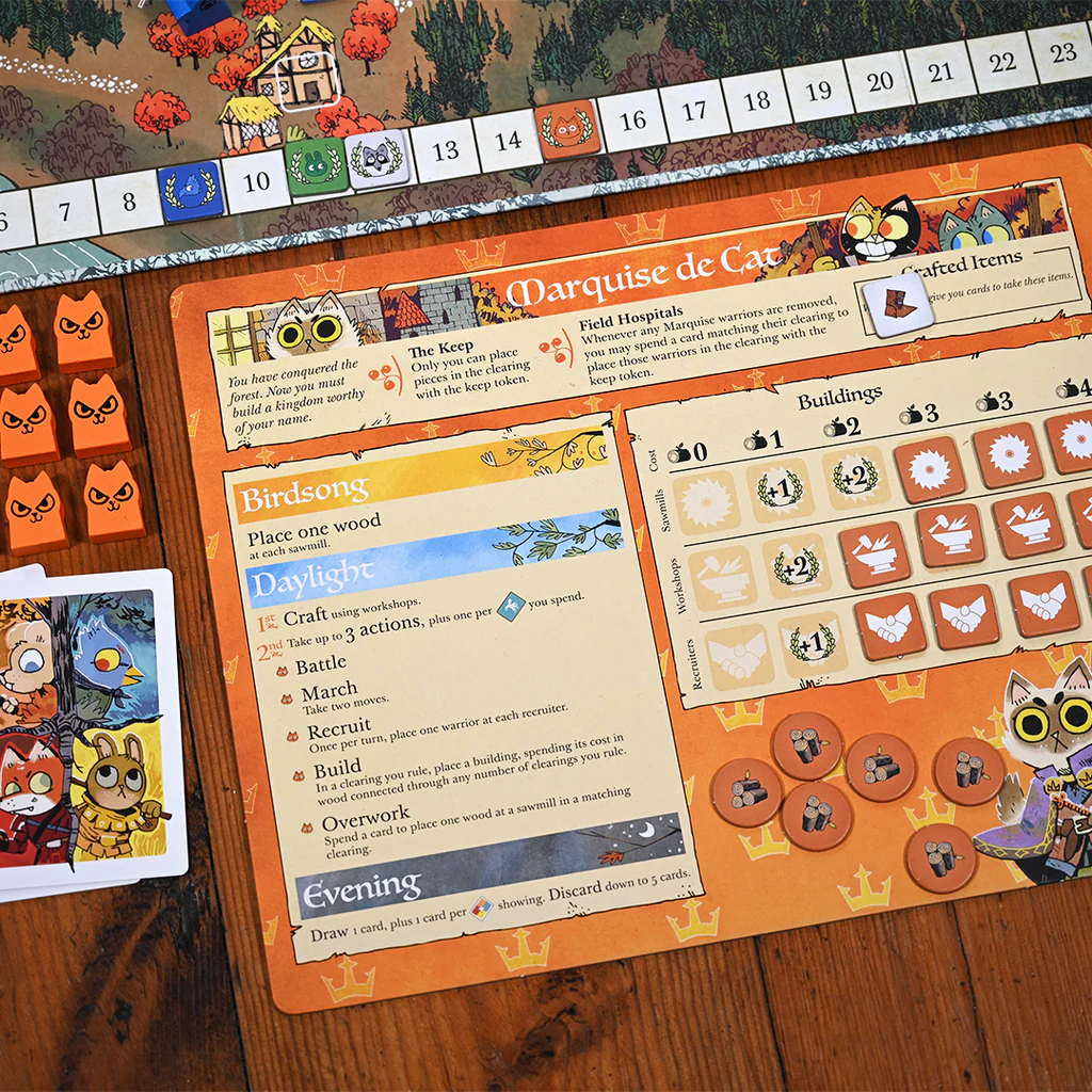 Root A Game of Woodland Might and Right faction abilities and strategic gameplay elements