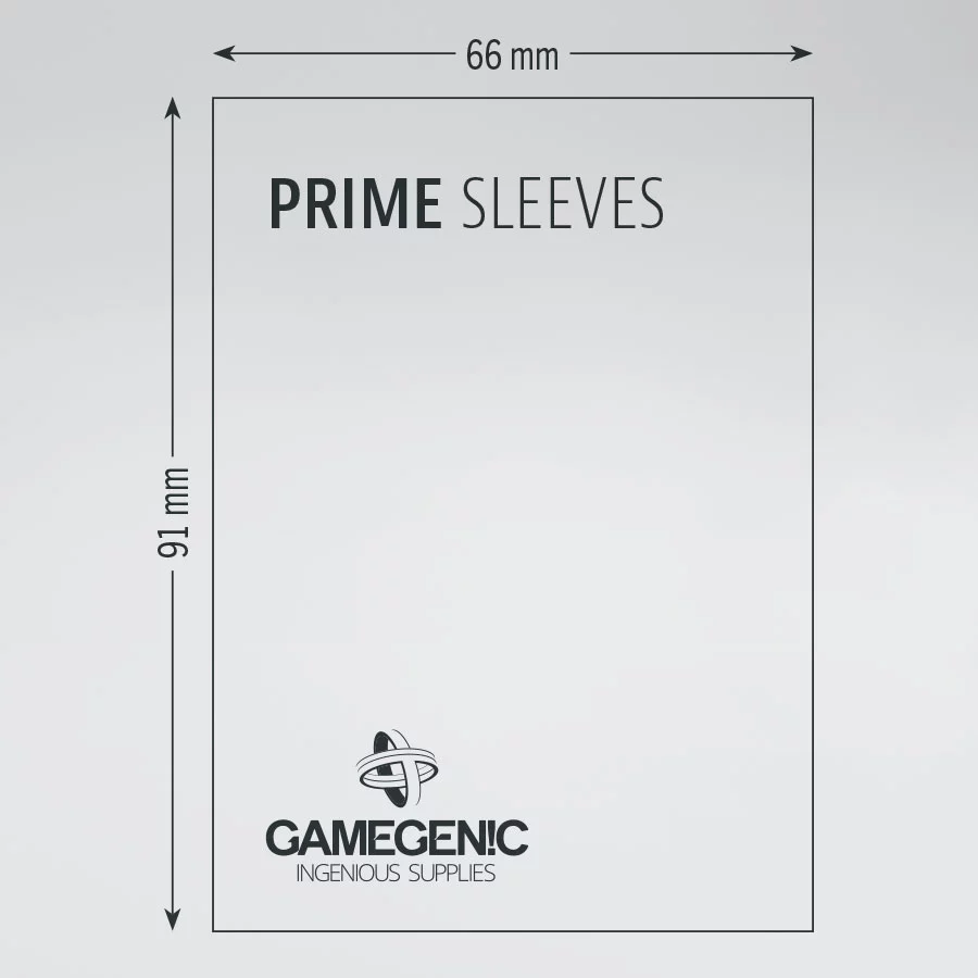 Gamegenic: Prime Sleeves Red