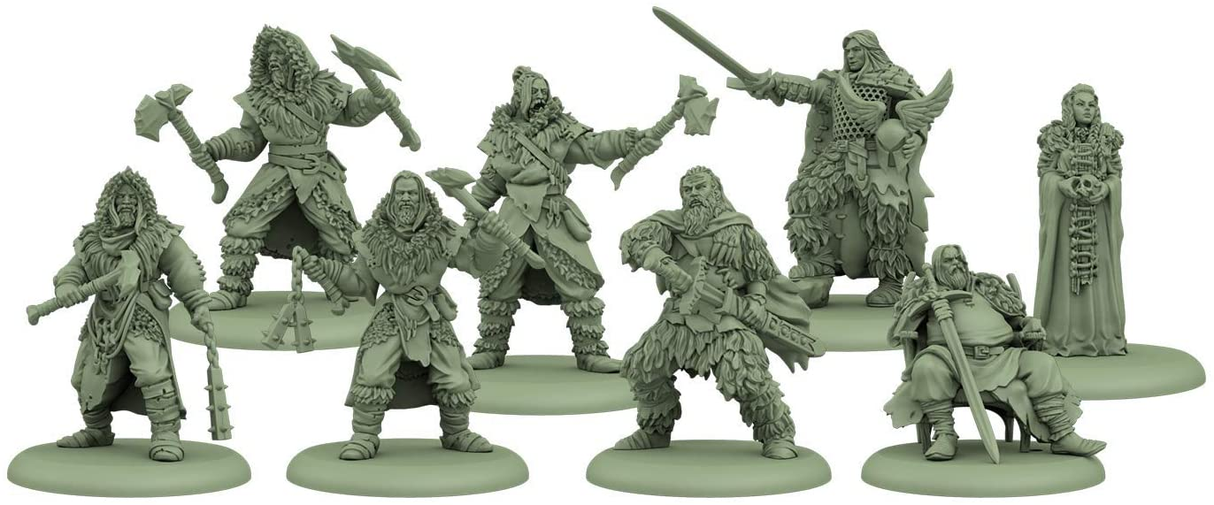 A Song of Ice & Fire: Free Folk Starter Set character miniatures