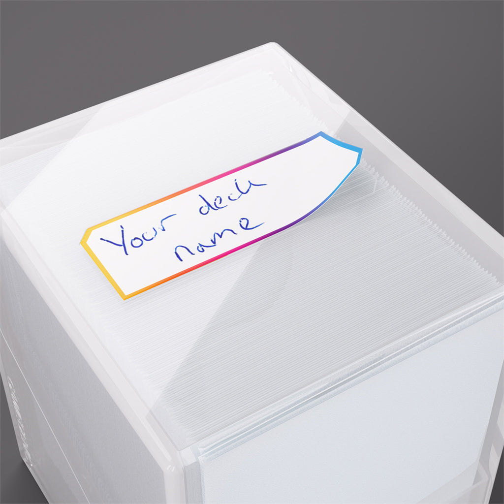 Bastion 100+ XL White card storage demonstration