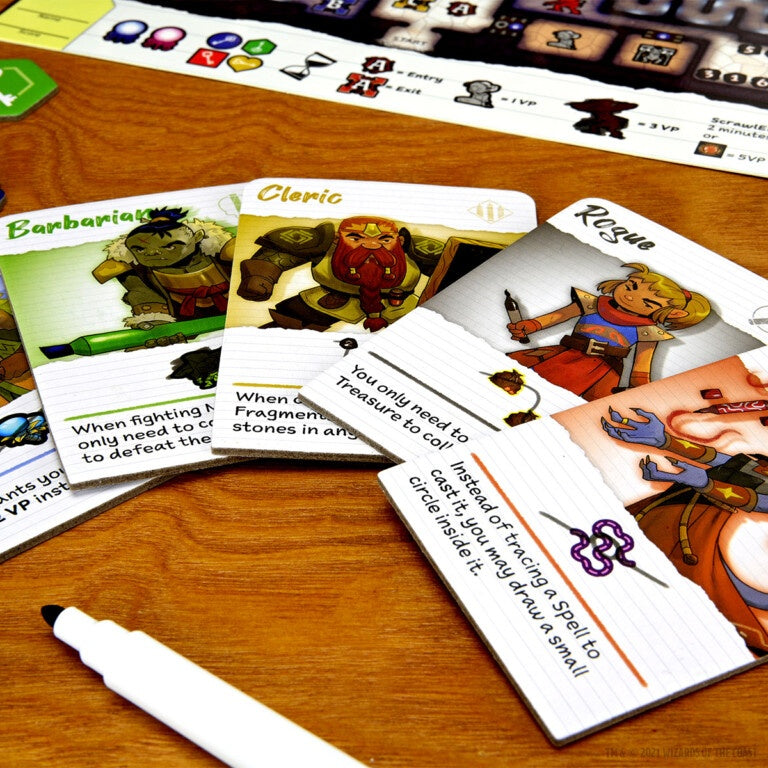 D&D Dungeon Scrawlers - Heroes of Undermountain