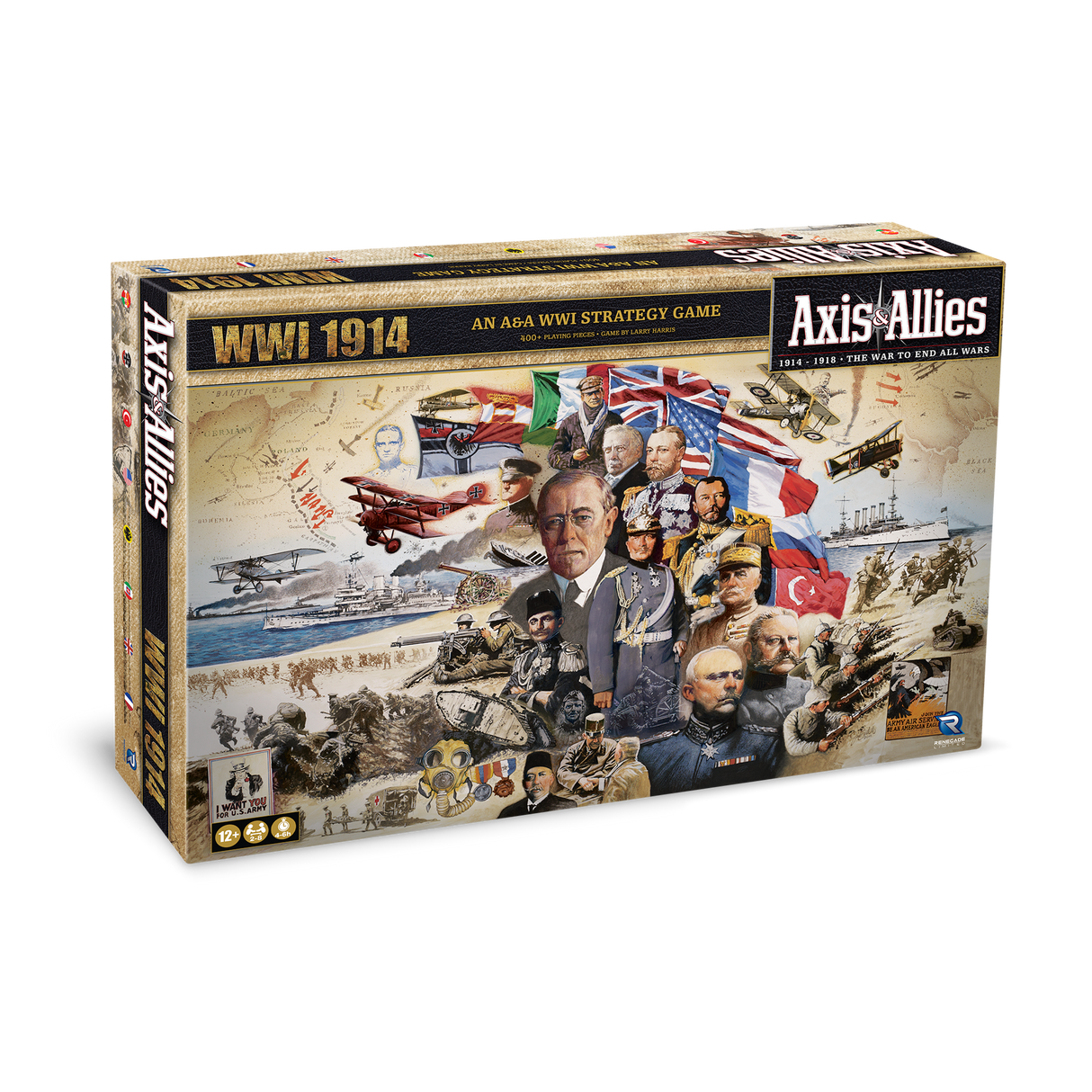 Axis & Allies: 1914 board game box | Elderwoods