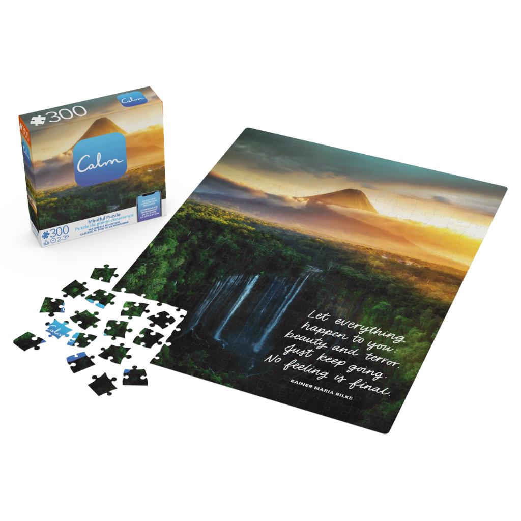 Calm Puzzle - Waterfall Mountain 300piece