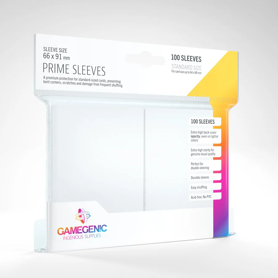 Gamegenic: Prime Sleeves White