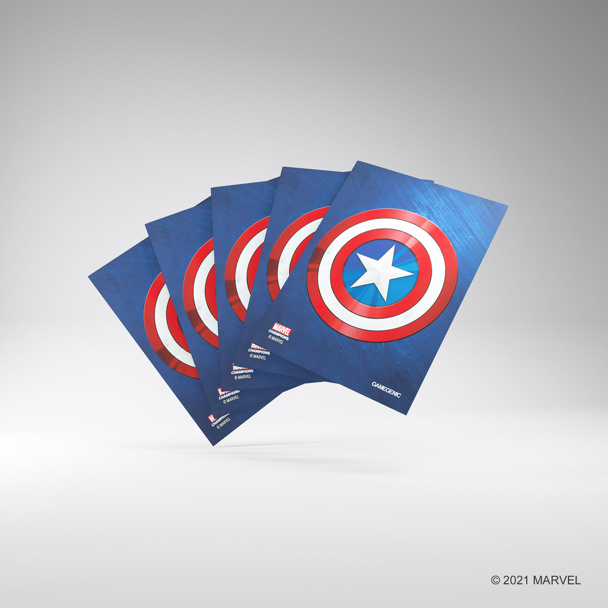 Marvel Champions Art Sleeves: Captain America
