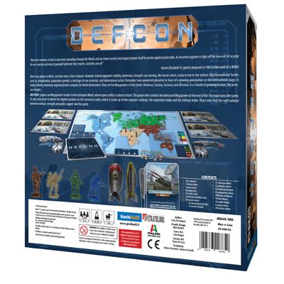 Defcon game components and military units