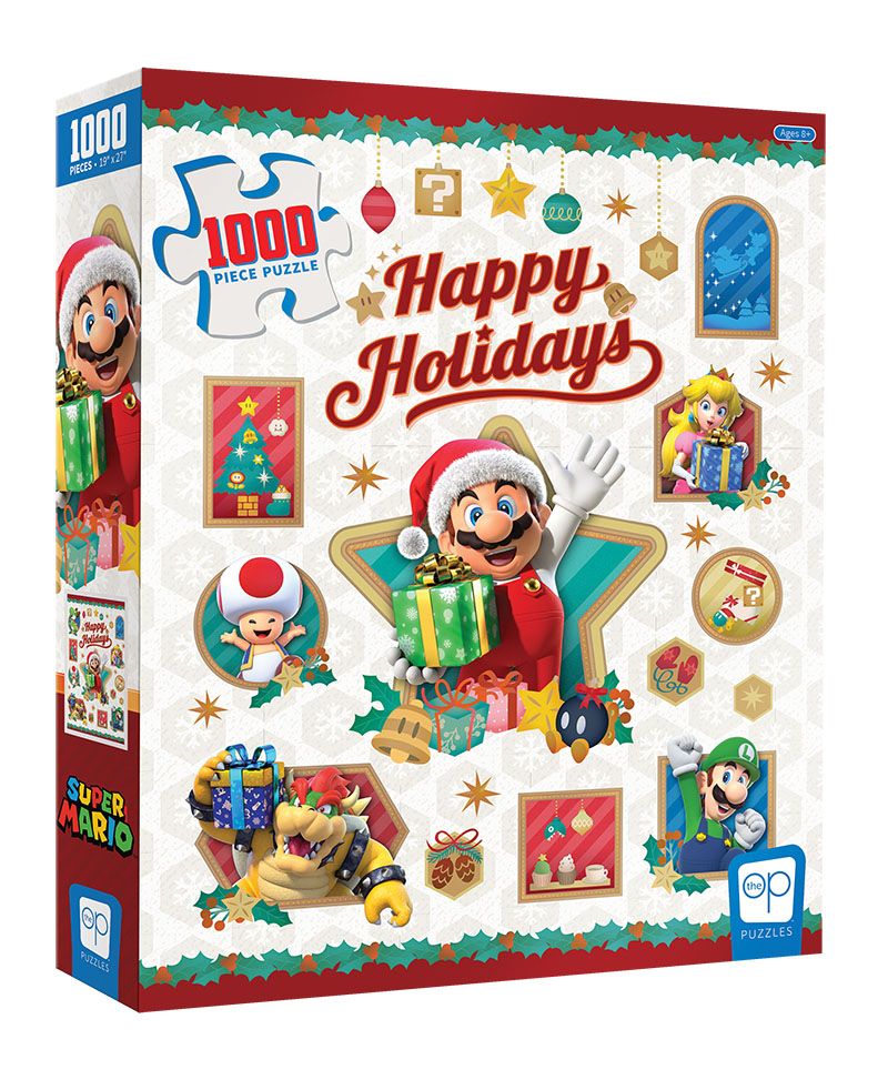 Super Mario Happy Holidays Puzzle
