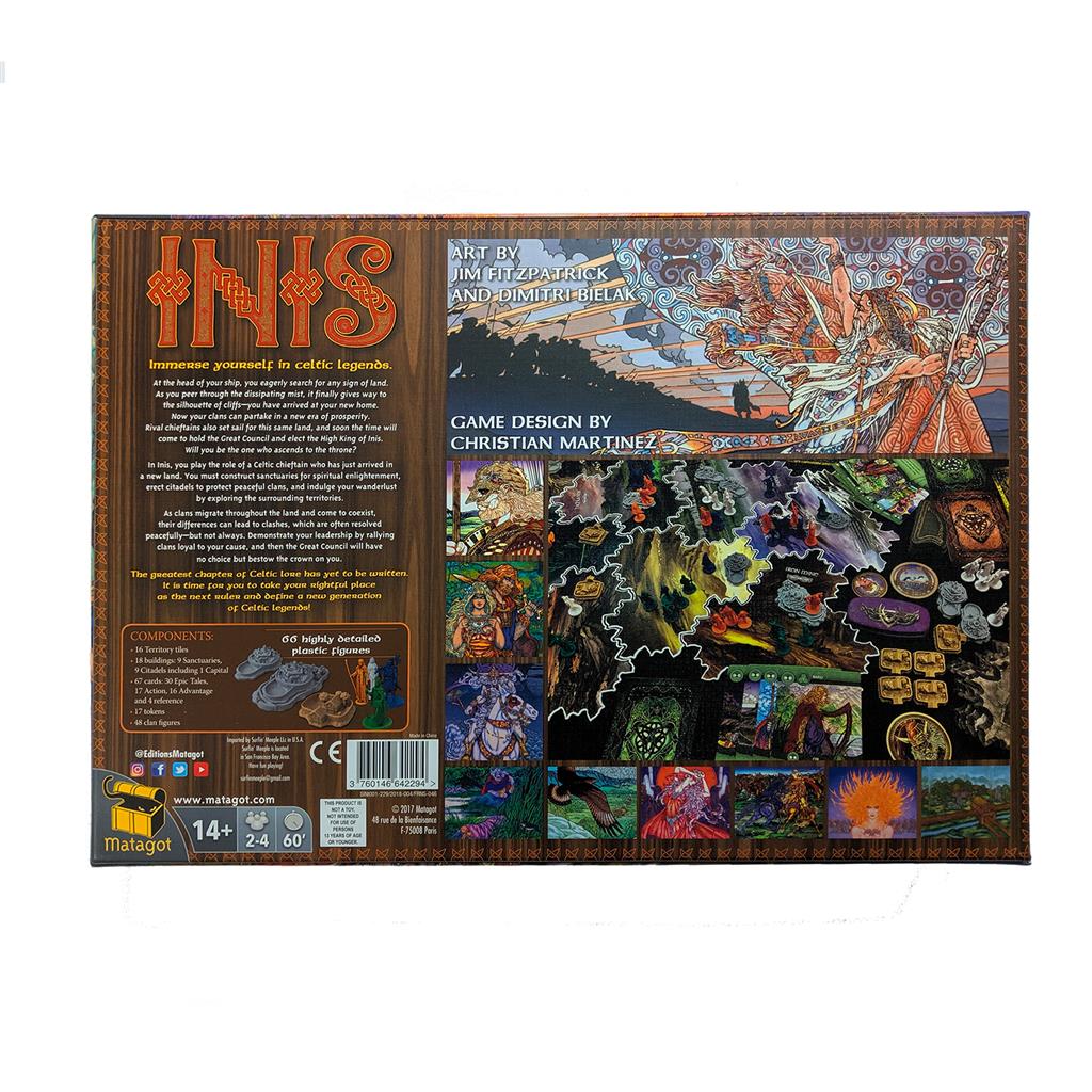 Inis game back of box details