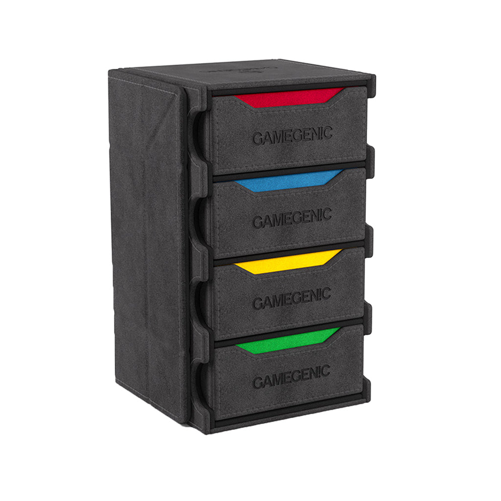 Gamegenic: Tokens' Lair - Black closed exterior view