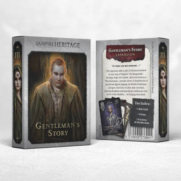 Vampire The Masquerade Heritage: Gentleman's Story Expansion