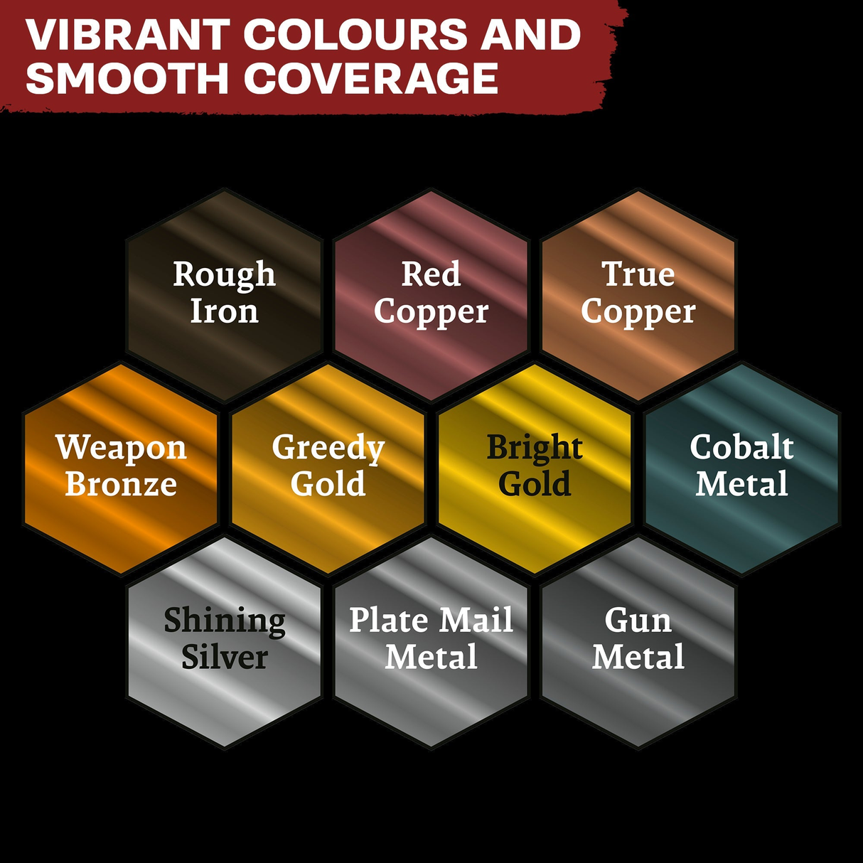 Warpaints Fanatic: Metallics Paint Set