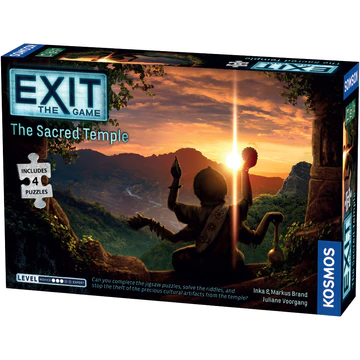 Exit: The Sacred Temple (w/Puzzle)