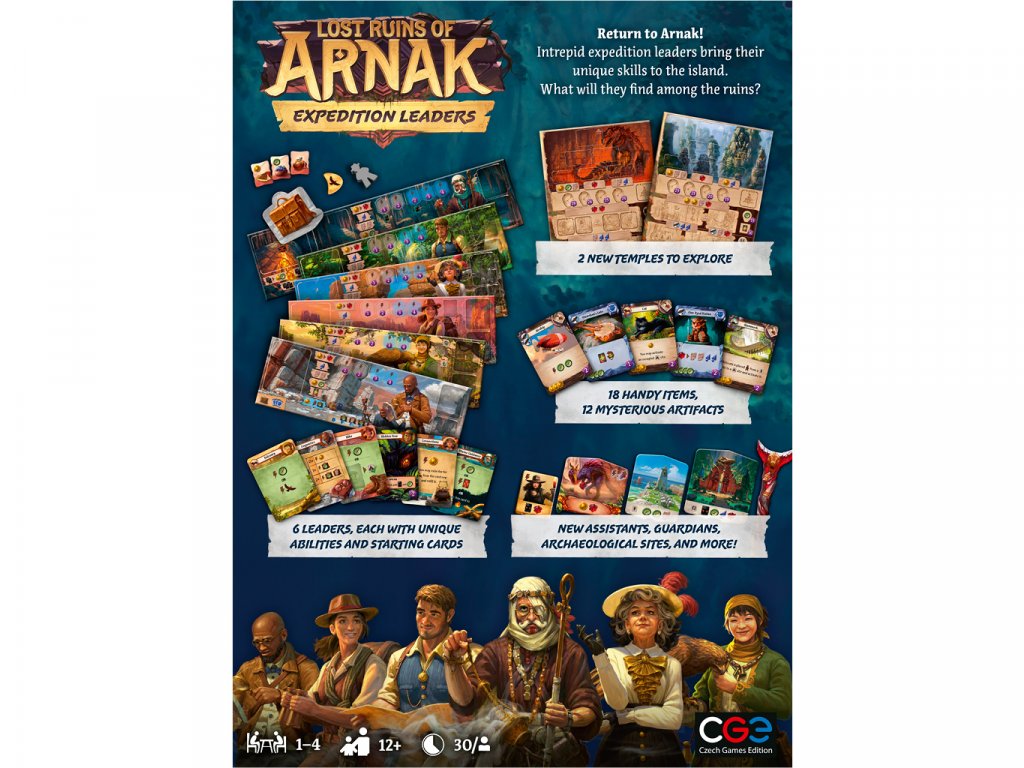 Lost Ruins of Arnak: Expedition Leaders