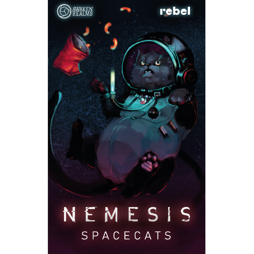 Nemesis: Space Cats board game box back