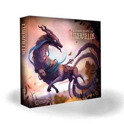 Etherfields: Alternate Creatures of Etherfields board game box | Elderwoods