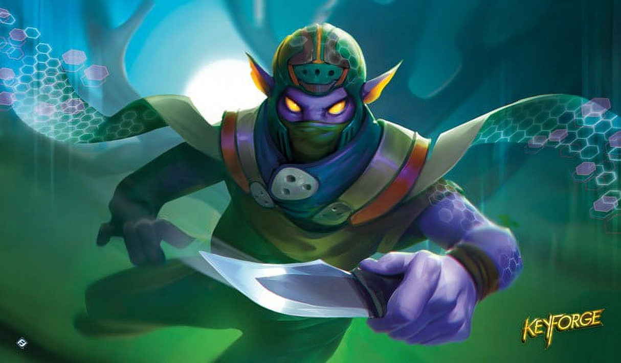 Keyforge: Finishing Blow Playmat | Elderwoods