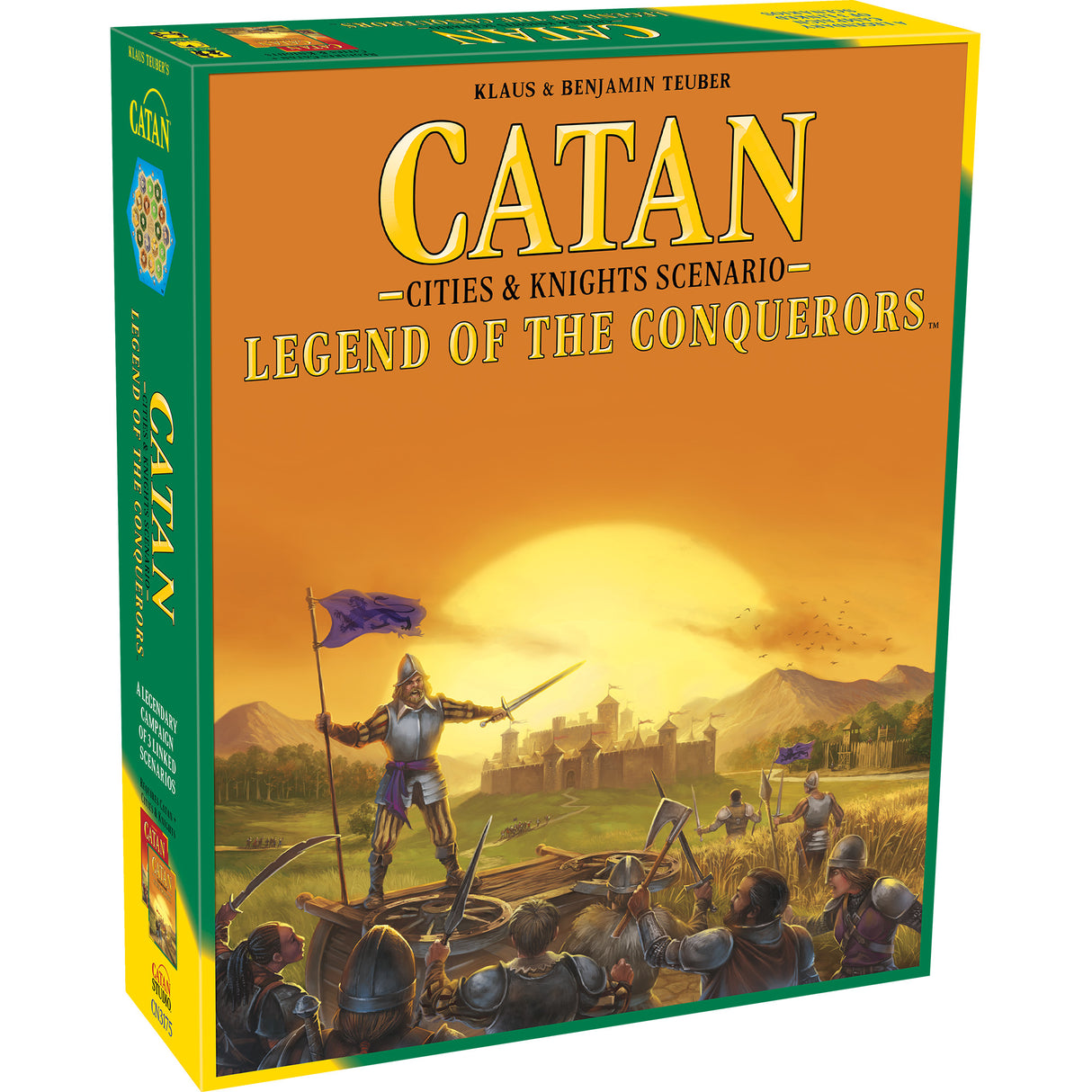 Catan Cities and Knights Legend of the Conquerers Scenario board game | Elderwoods
