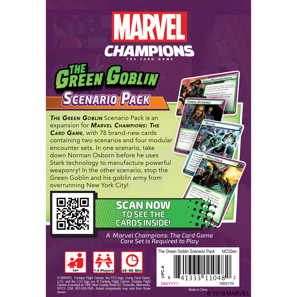 Marvel Champions: The Card Game- The Green Goblin