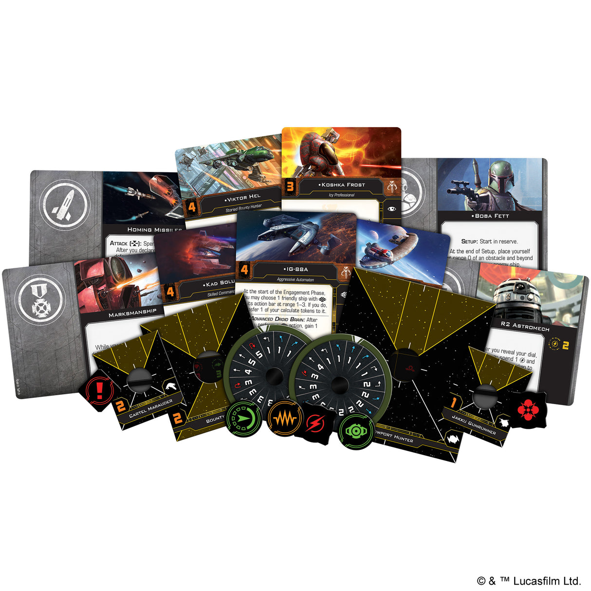 Star Wars X-Wing 2nd Ed: Scum and Villainy Conversion Kit
