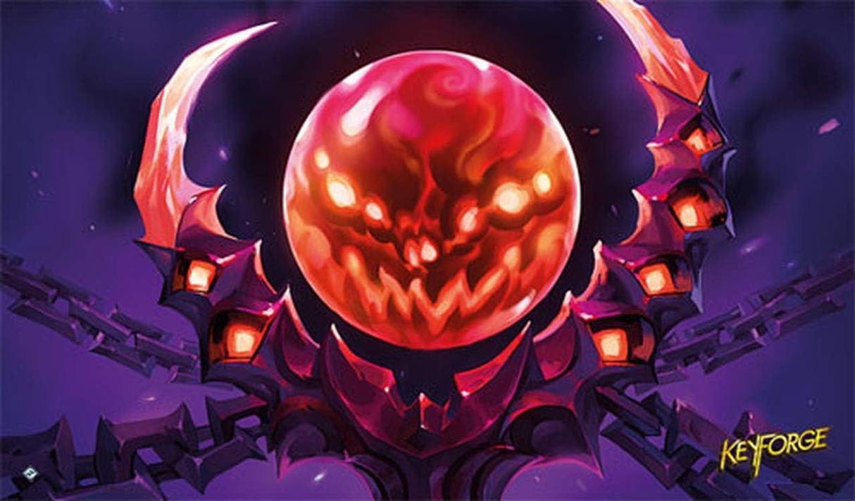 Keyforge: Machinations of Dis Playmat | Elderwoods