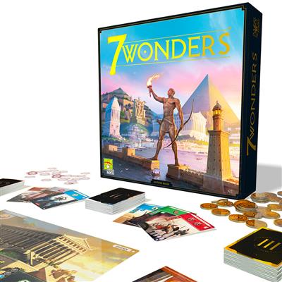 7 Wonders (New Edition) civilization cards and resources