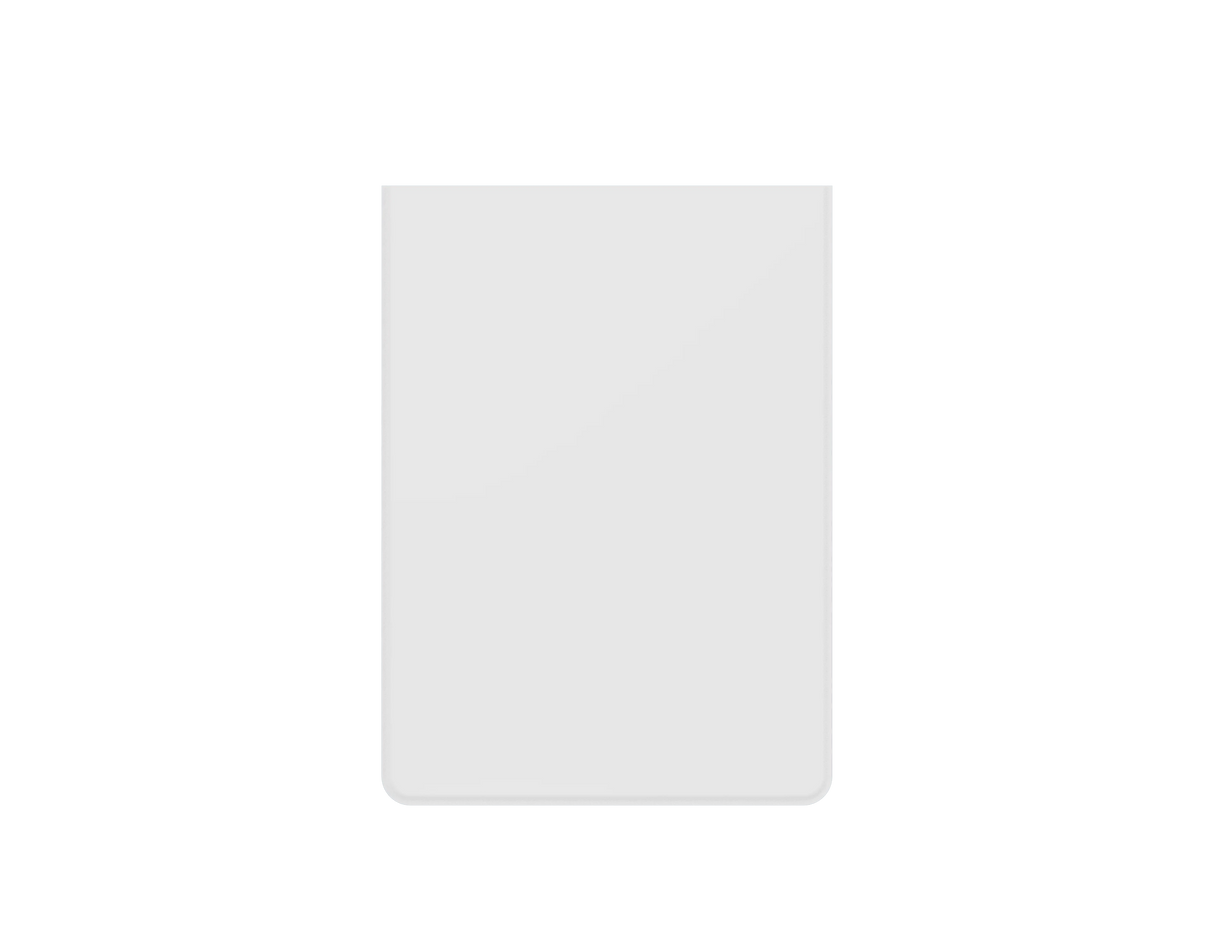 Heavy Play Curv Sleeves - Cleric White (100) | Elderwoods