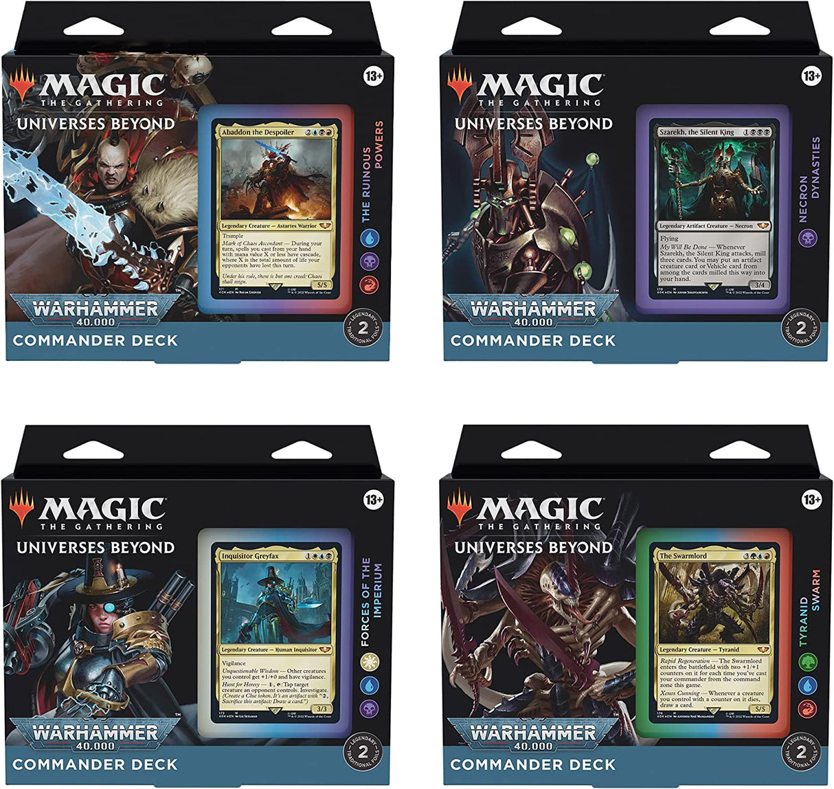 MTG: Warhammer 40k Commander Decks