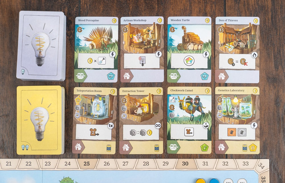 Rats of Wistar action cards