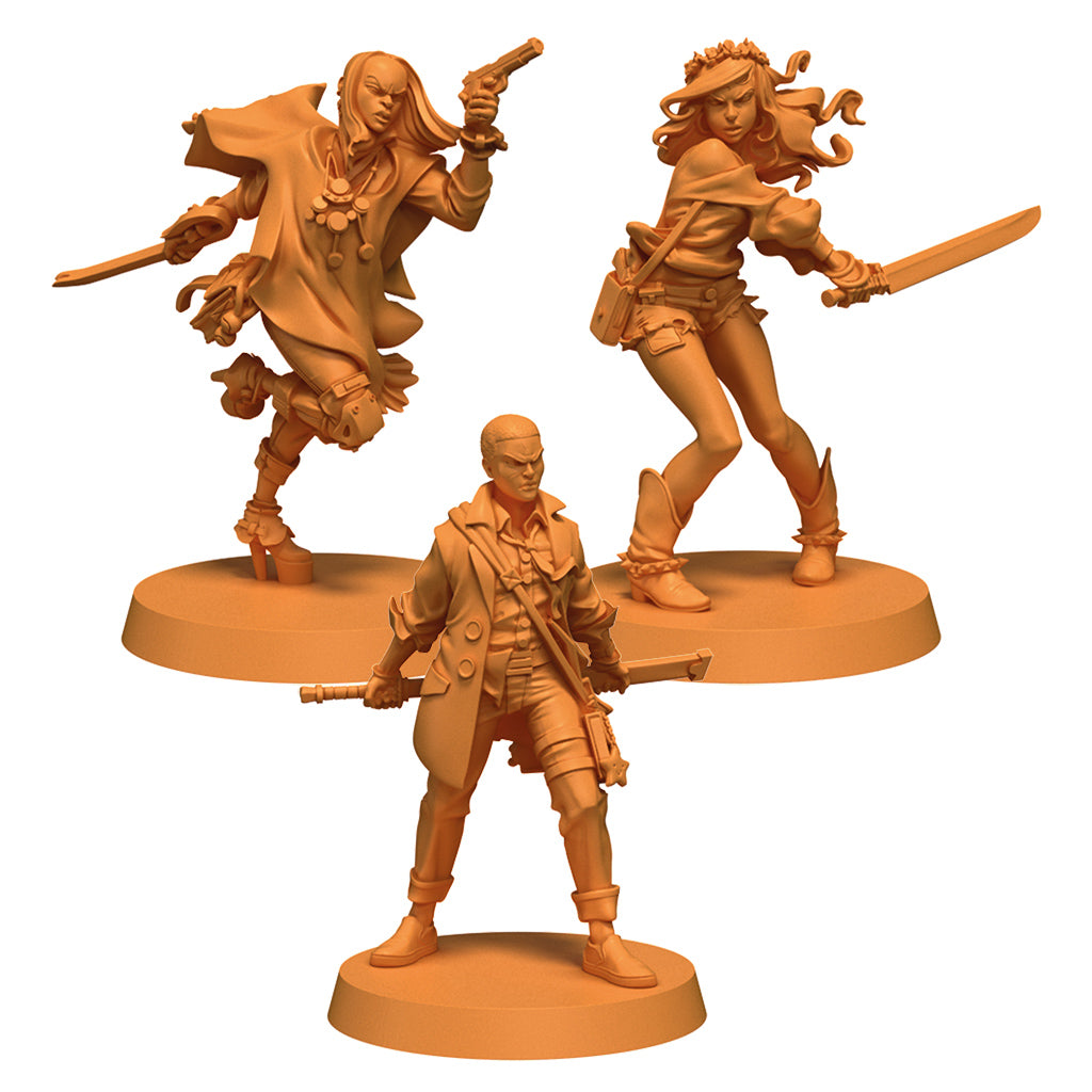 Zombicide: Washington Z.C. game components and tokens