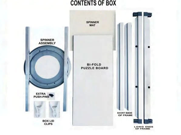 Puzzle Tray Spinning