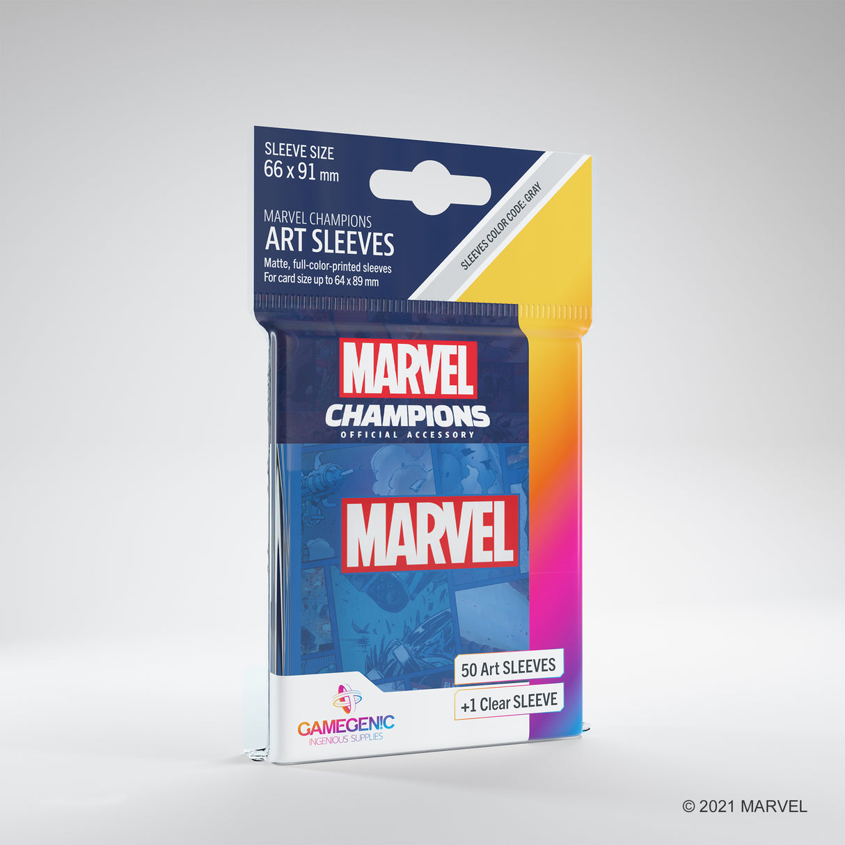 Marvel Champions Art Sleeves: Marvel Blue