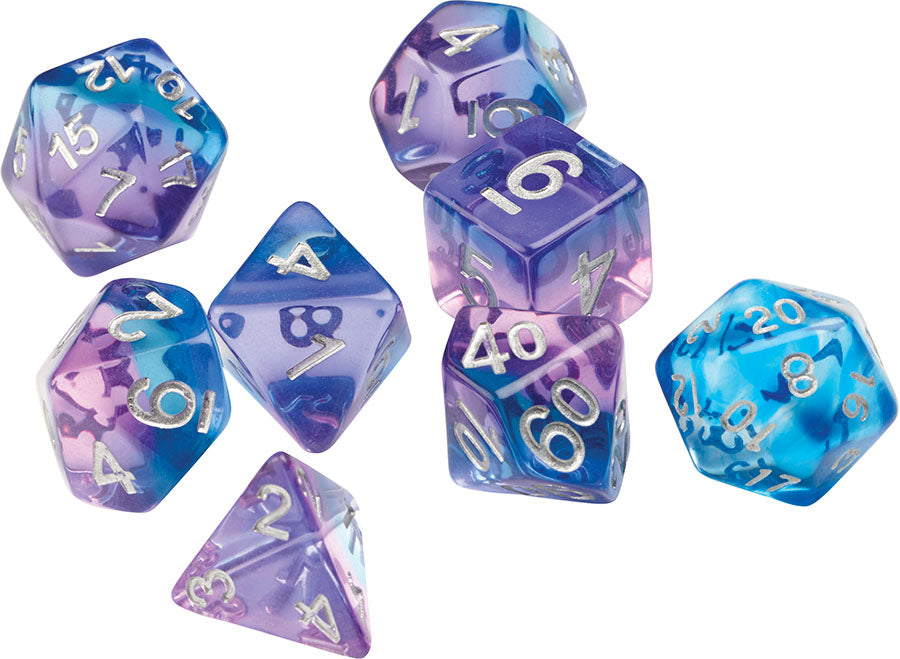 Sirius Dice: RPG Dice Set (7): Violet Betta