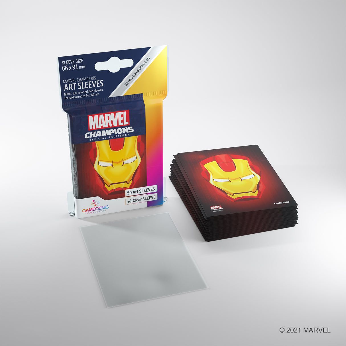 Marvel Champions Art Sleeves: Iron Man