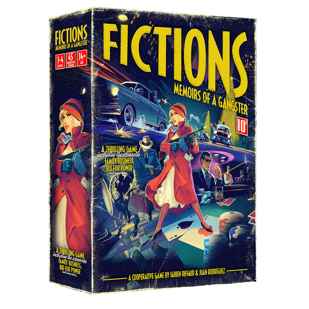 Fictions - Memoirs of a Gangster board game | Elderwoods