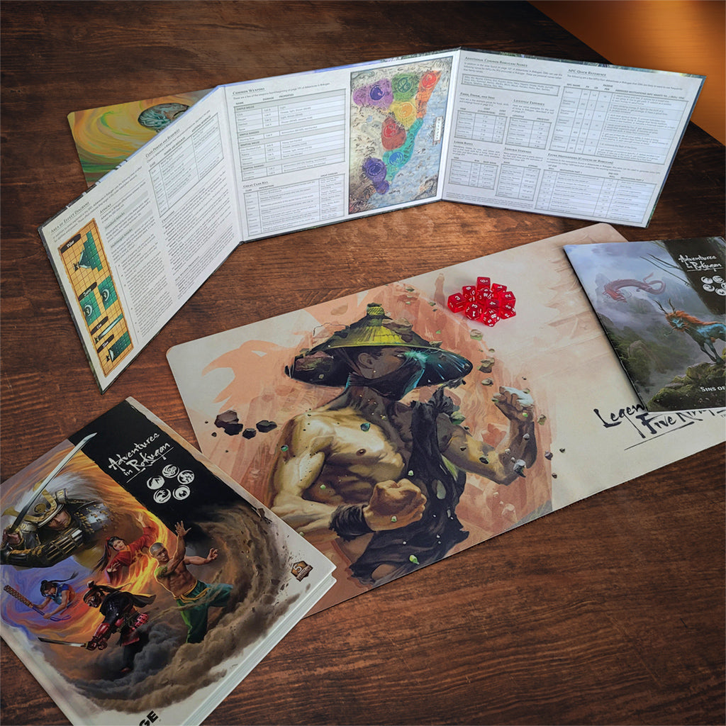 L5R RPG: Adventures in Rokugan Game Master's Kit Legend of the Five Rings RPG adventure booklet