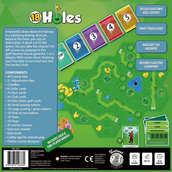 18 Holes (2nd Edition) scoring system and game mechanics