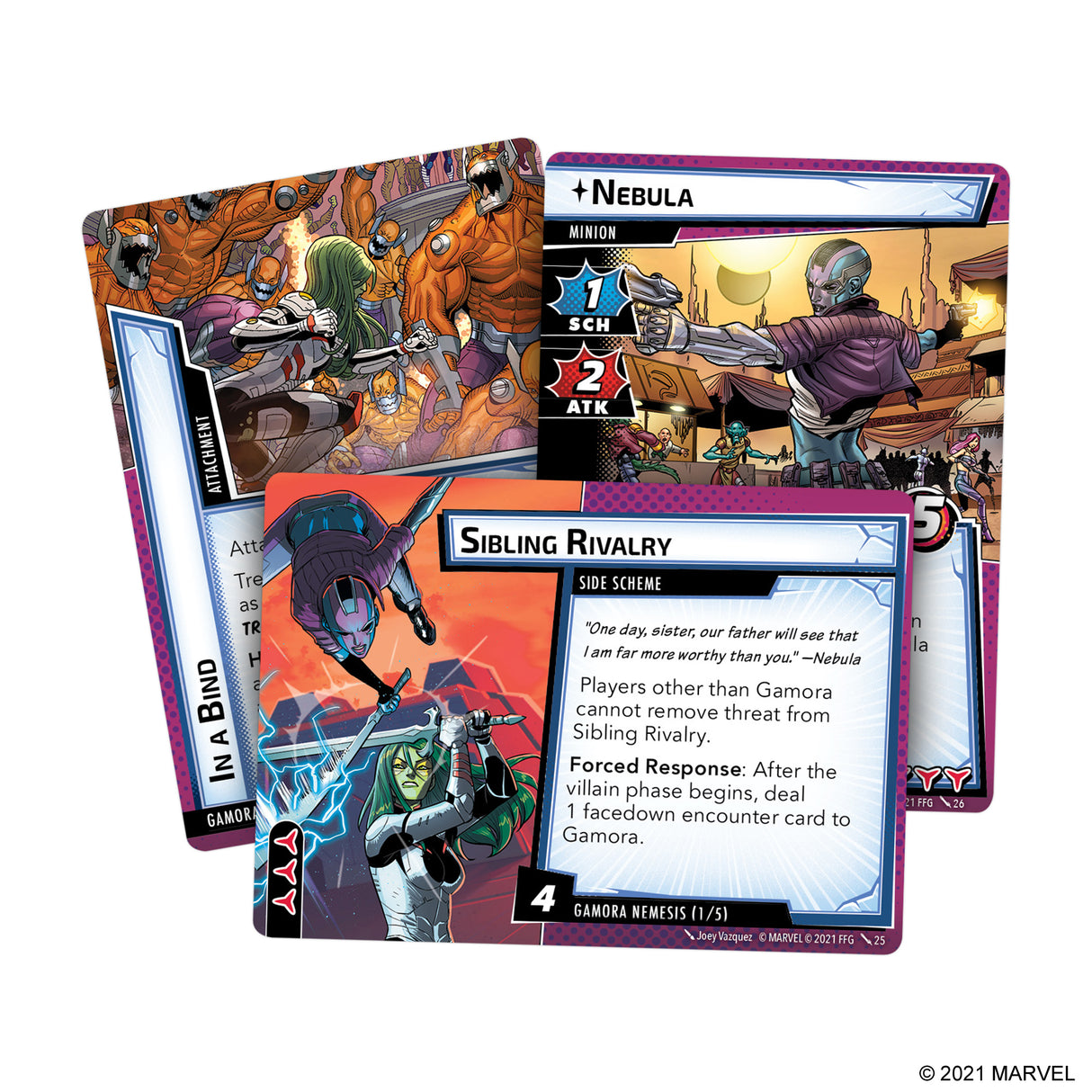 Marvel Champions: The Card Game- Gamora Hero Pack