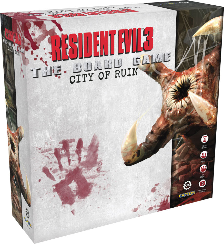 Resident Evil 3: City of Ruin Expansion board game | Elderwoods