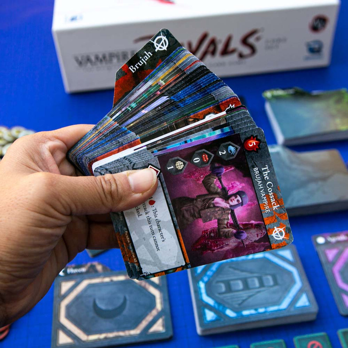 Vampire the Masquerade Rivals ECG: Core Set strategic vampire battles