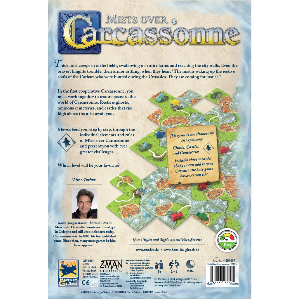 Mists Over Carcassonne board game box back