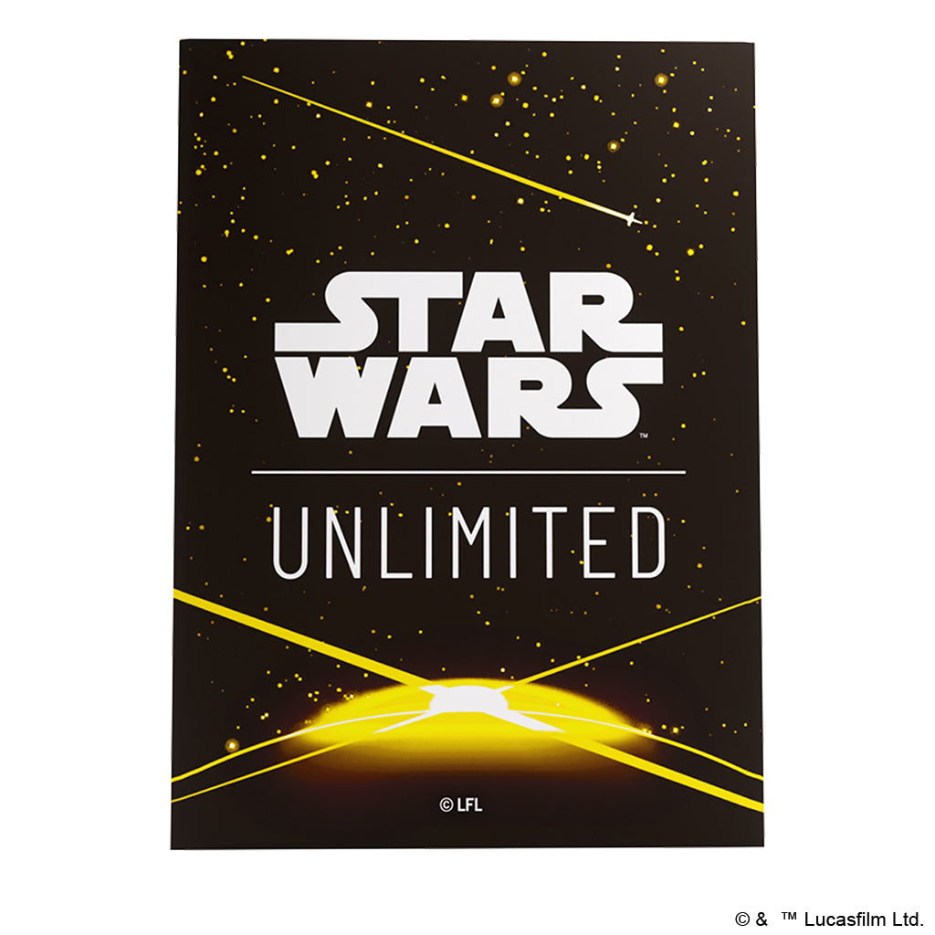 Star Wars: Unlimited Art Sleeves - Card Back Yellow