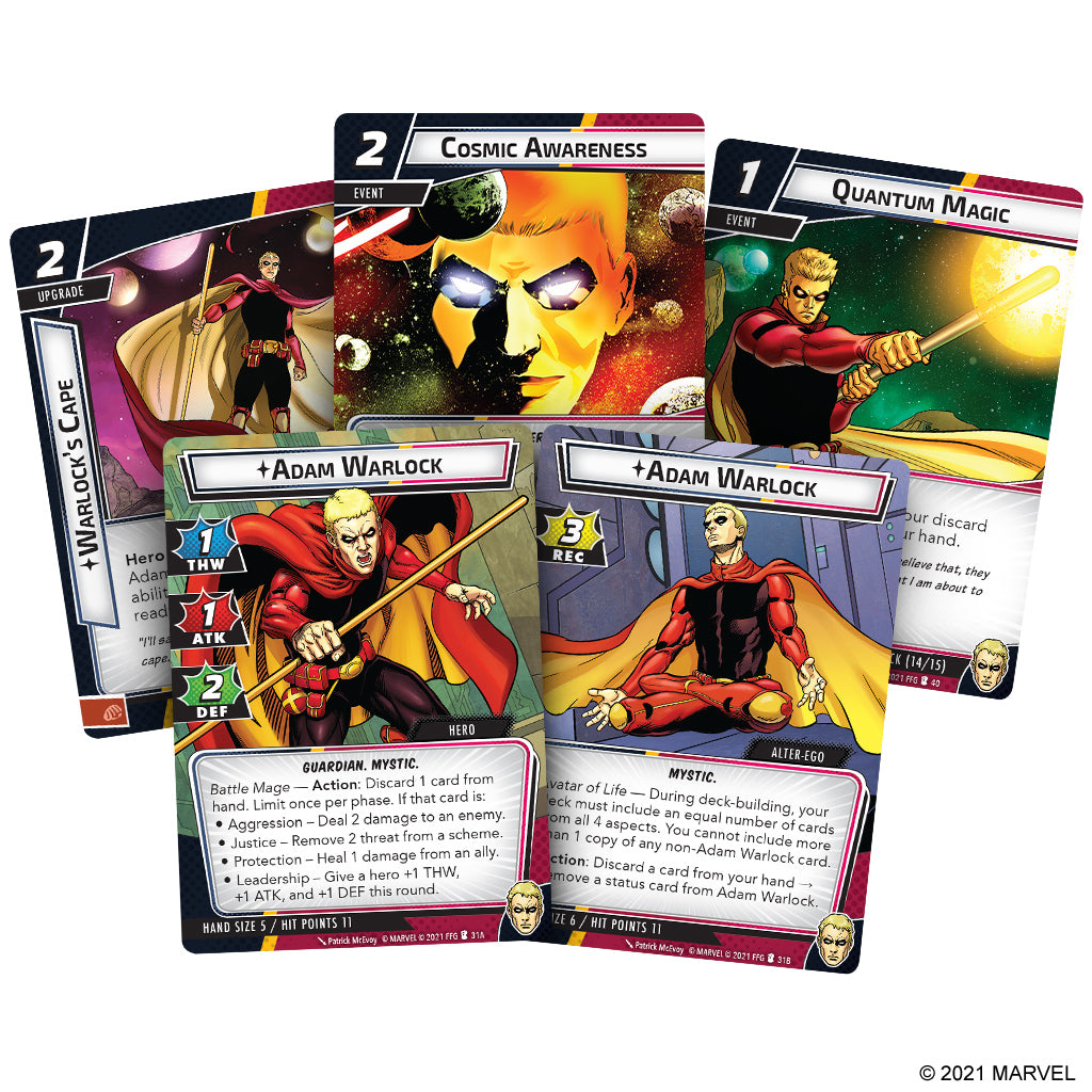 Marvel Champions: The Card Game- The Mad Titan’s Shadow