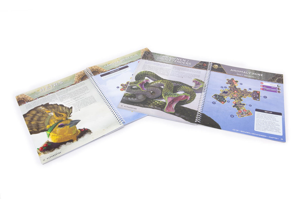 Cloudspire miniature set-up