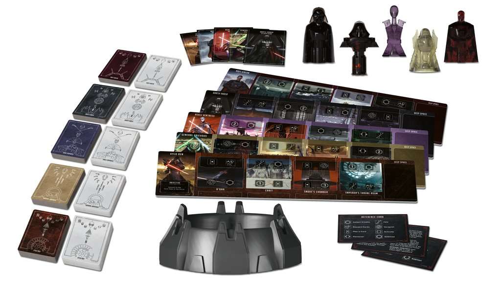 Star Wars Villainous gameplay with villain objectives and cards
