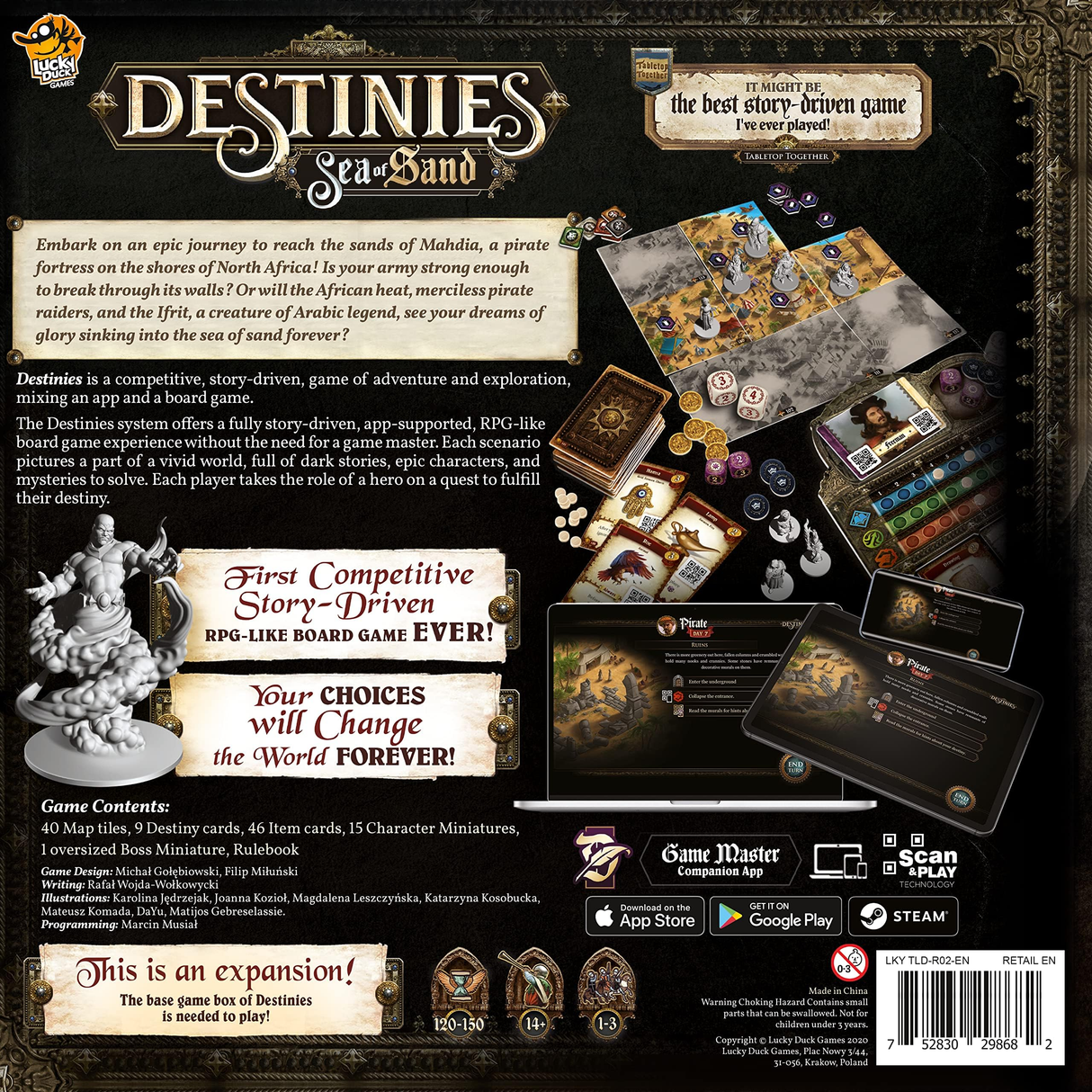 Destinies: Sea of Sand Expansion