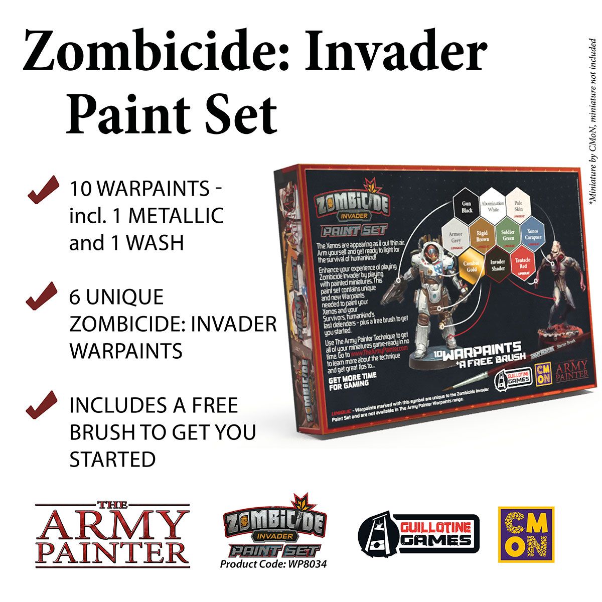 Warpaints: Zombicide Invader Paint Set