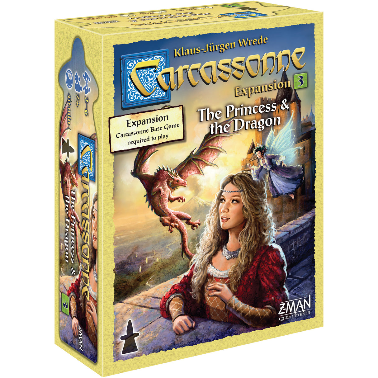 Carcassonne: Exp 3 The Princess & the Dragon
