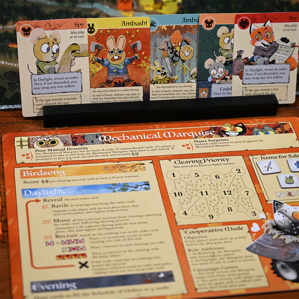 Root: The Riverfolk Expansion gameplay with new faction abilities